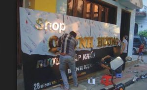 lam bien bang quang cao