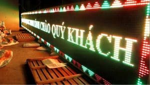 Thị Công Tranh Điện Hộp Đèn Siêu Mong 60 led matrix