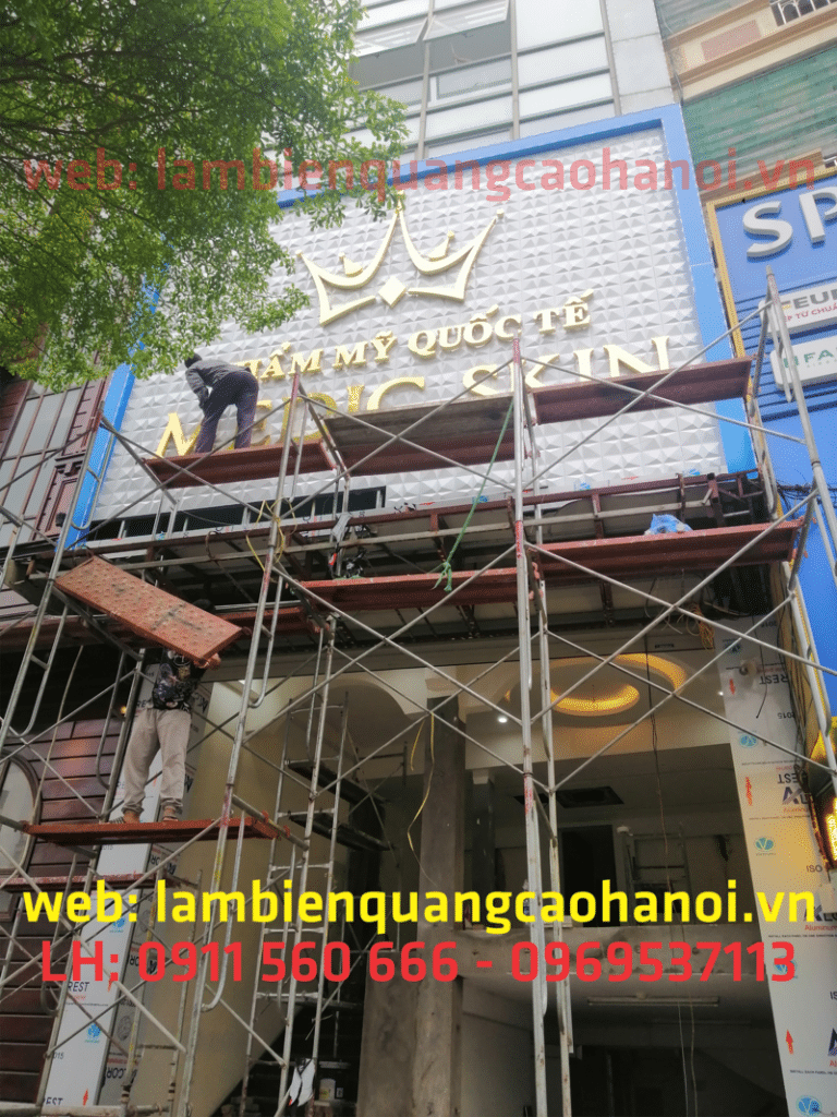 Thi Công Biển Quảng Cáo Tấm ốp 3D