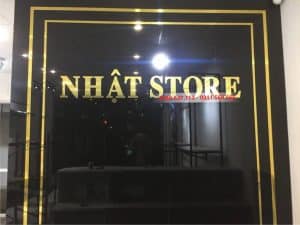 thiết kế Thi công biển quảng cáo đèn Led 42 vách alu gương