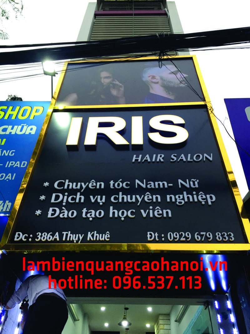 Địa Chỉ Làm biển salon tóc tại Hà Nội