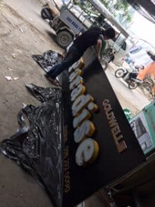 Biển bảng Công ty Phòng ban Chức danh 18 salon toc 3