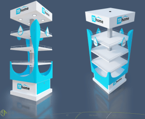 Dịch Vụ Thiết Kế Biển Quảng Cáo Tại Hà Nội 115 ke trung bay bang Mica