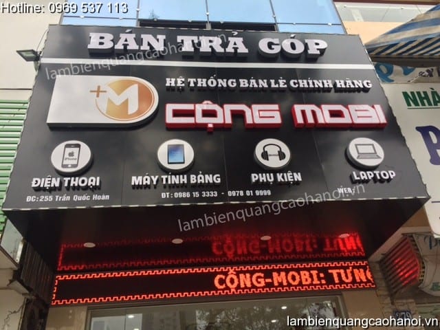 Biển quảng cáo tại Thanh Xuân
