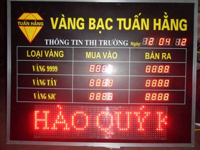 Thi Công bảng hiệu chữ nổi mica 8 bang dien tu tiem vang151