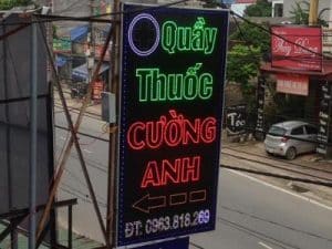Đơn vị thi công biển hộp đèn uy tín giá rẻ tại Hà Nội 61 led-vẫy-nhà-thuốc