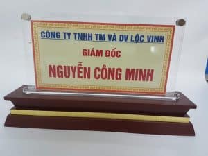 Làm Biển Chức Danh Văn Phòng Tại Hà Nội