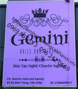Thi công biển quảng cáo chữ nổi tại Hà Nội 9 lam bien quang cao gia re tai ha noi