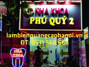 bảng hiệu nha khoa