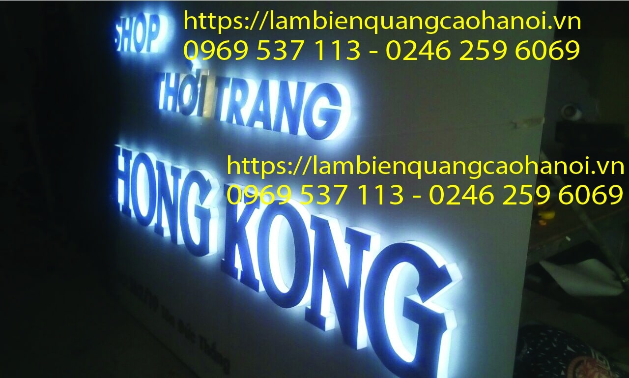 Làm biển quảng cáo nhanh nhất tại Hà Nội