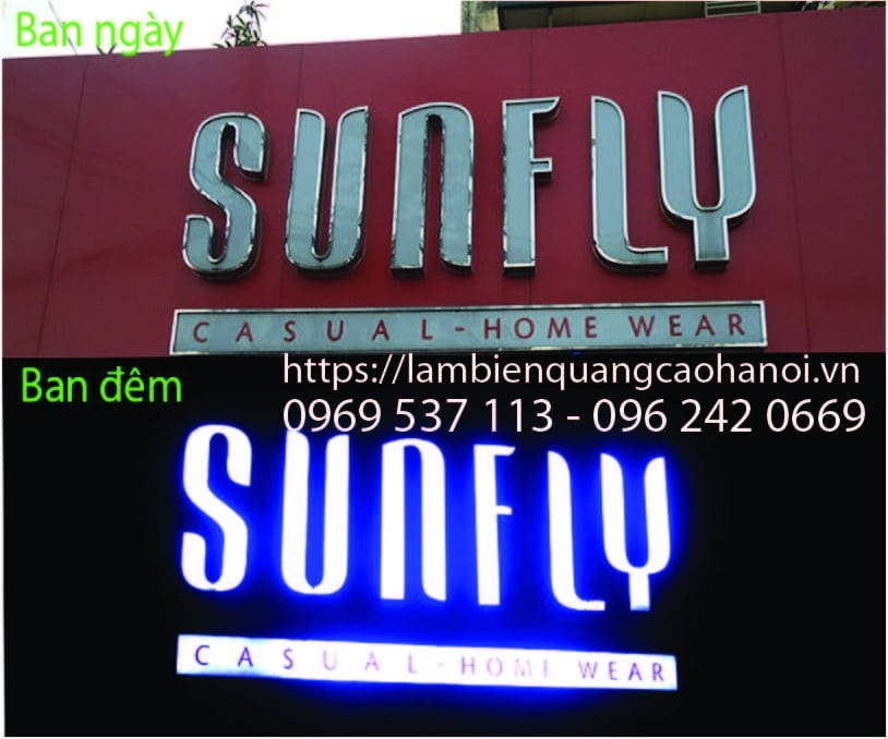 Làm biển quảng cáo chữ nổi giá rẻ tại Mỹ Đình, Hà Nội