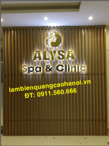 logo quầy lễ tân