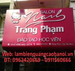 Làm biển quảng cáo chuyên nghiệp 25 biển mica