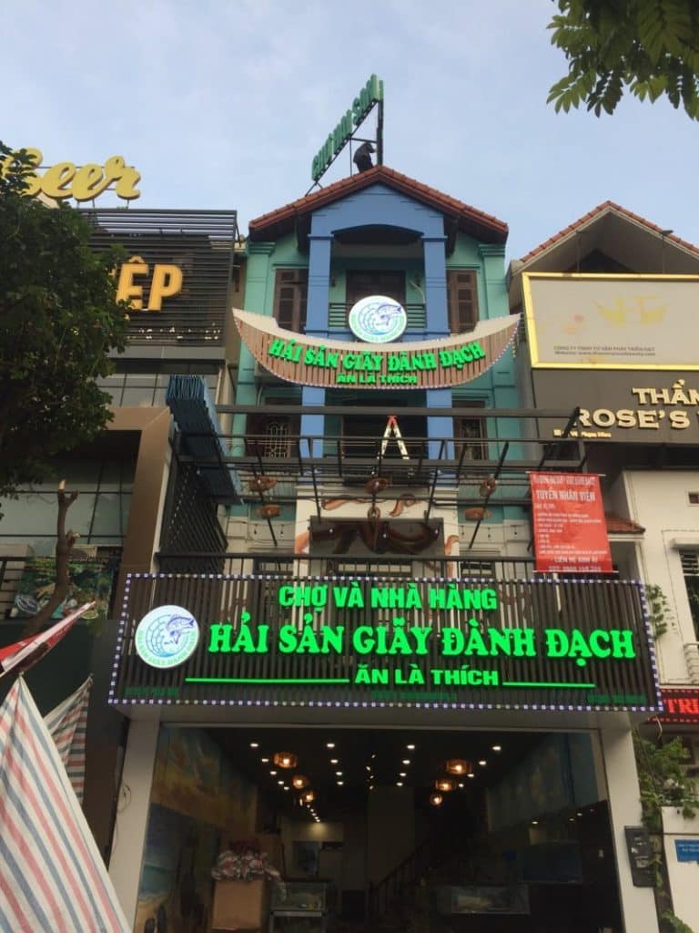 Làm biển quảng cáo tại Cầu Giấy, Hà Nội