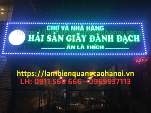 Mẫu Biển Quảng Cáo Nhà Hàng Đẹp 16 bảng hiệu nhà hàng