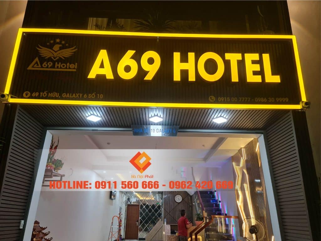 biển hiệu chữ nổi