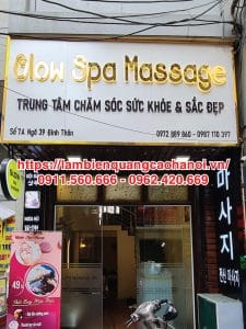 bảng hiệu spa