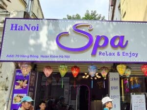 Làm Biển Quảng Cáo Spa Đẹp Sang Trọng 1 bảng hiệu spa