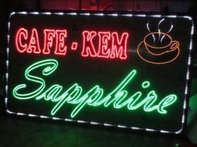 Làm bảng hiệu quảng cáo chuyên nghiệp tại Hà Nội 48 Bảng hiệu hộp đèn Led