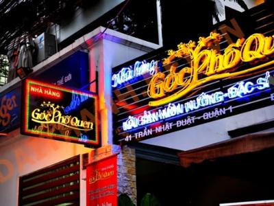 Làm bảng hiệu quảng cáo chuyên nghiệp tại Hà Nội 49 Biển hiệu chữ nổi có đèn giá rẻ