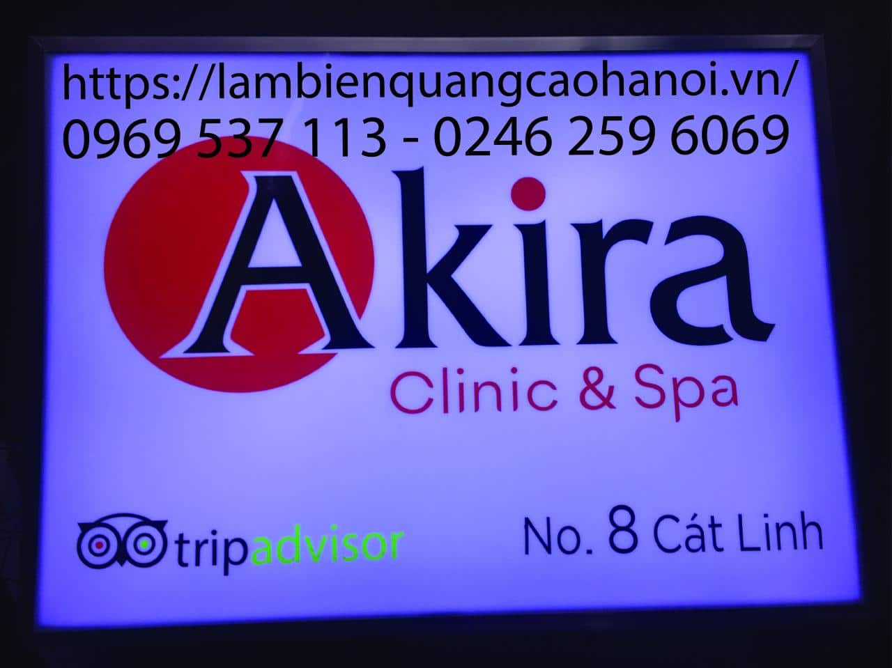 Bảng hiệu hộp đèn hiflex uy tín Hà Nội 2 bien hop den mica dan decal 1