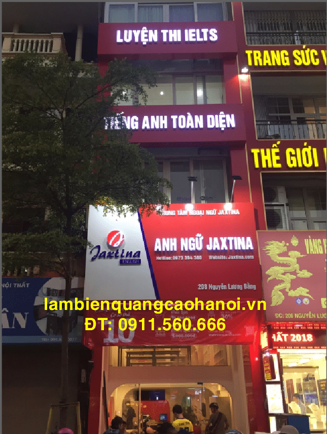 Đơn vị Làm biển quảng cáo tại Hà Nội