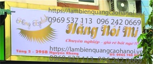 Thi Công Biển Quảng Cáo Hộp Đèn 7 lam bien quang cao dep tai ha noi 3