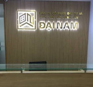 Lắp Đặt biển logo công ty