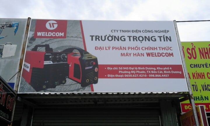 THI CÔNG BIỂN HIỆU QUẢNG CÁO Ở HÀ NỘI 4 quảng cáo ở Hà Đông, biển hiệu ở Hà Đông