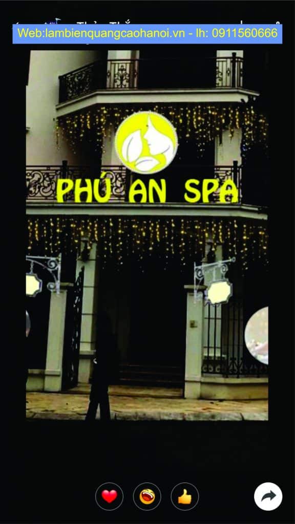 Thi Công Biển Hiệu Spa Đẹp Thi Công Biển Hiệu Spa Đẹp
