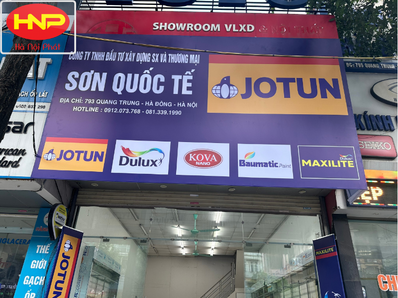Thi Công Biển Sơn Số 1 Hà Nội