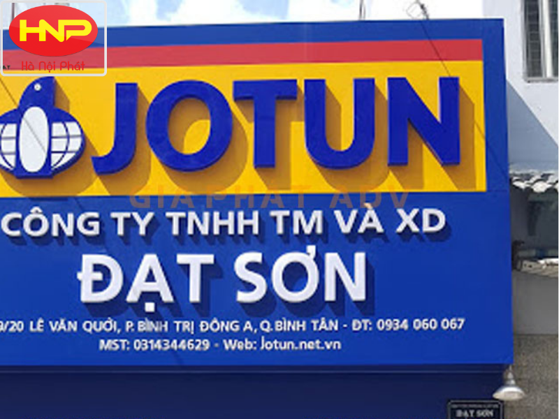 Thi Công Biển Sơn Số 1 Hà Nội