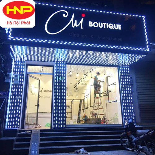 Thi Công Biển Shop Thời Trang Giá Rẻ Số 1 Hà Nội