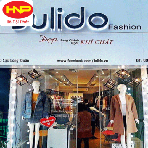 Thi Công Biển Shop Thời Trang Giá Rẻ Số 1 Hà Nội