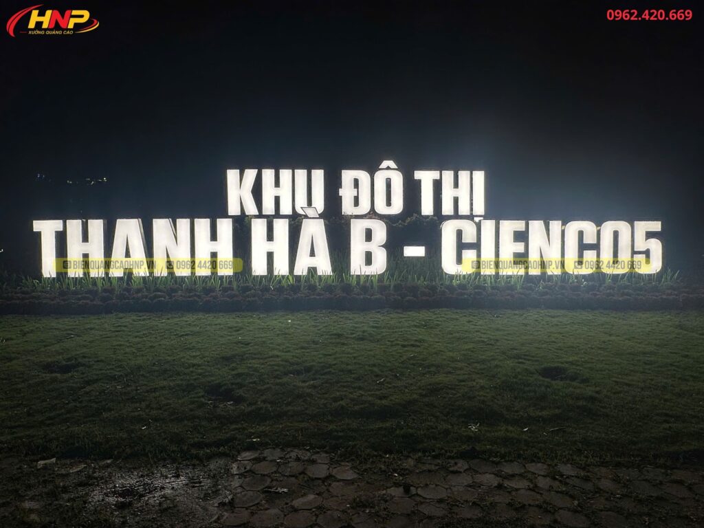 Làm Bộ Chữ Tên Khu Đô Thị Đẹp 17 Làm Bộ Chữ Tên Khu Đô Thị Đẹp