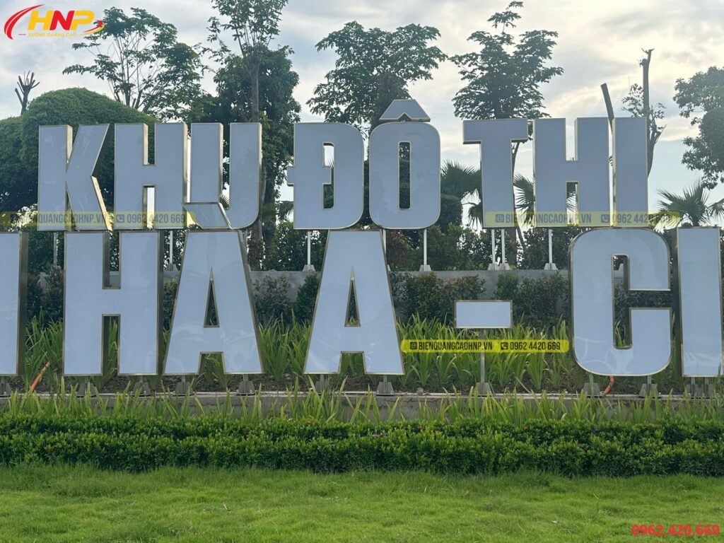 Làm Bộ Chữ Tên Khu Đô Thị Đẹp 11 Làm Bộ Chữ Tên Khu Đô Thị Đẹp