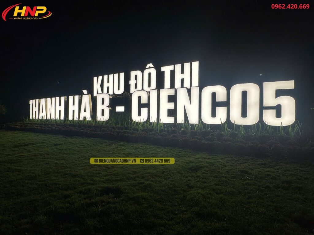 Làm Bộ Chữ Tên Khu Đô Thị Đẹp 14 Làm Bộ Chữ Tên Khu Đô Thị Đẹp