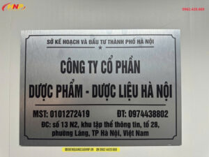 Làm Biển Tên Công Ty Bằng Alu Đẹp