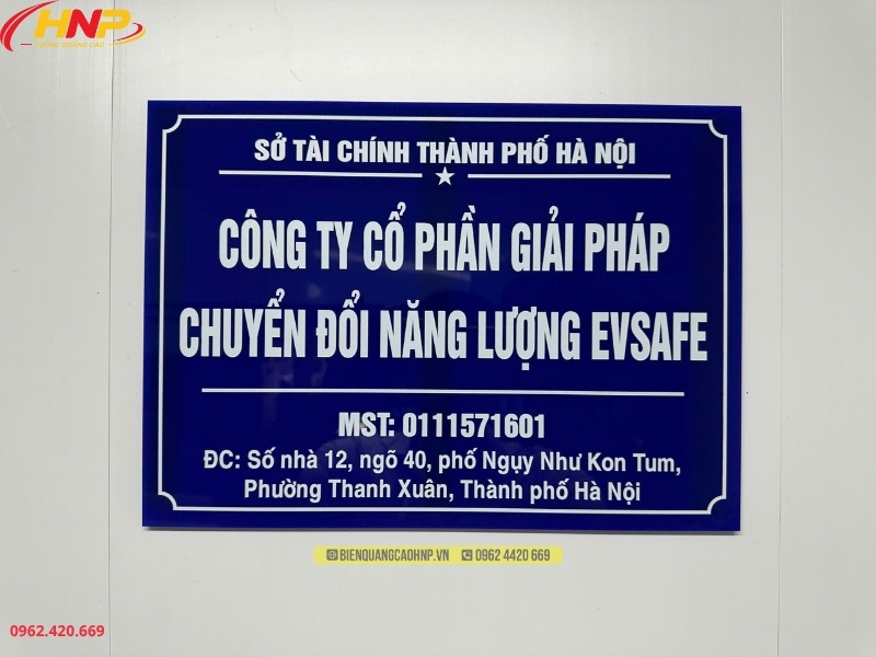 Làm Biển Tên Công Ty Đẹp Giá 120k 16 Làm Biển Tên Công Ty Đẹp Giá 120k