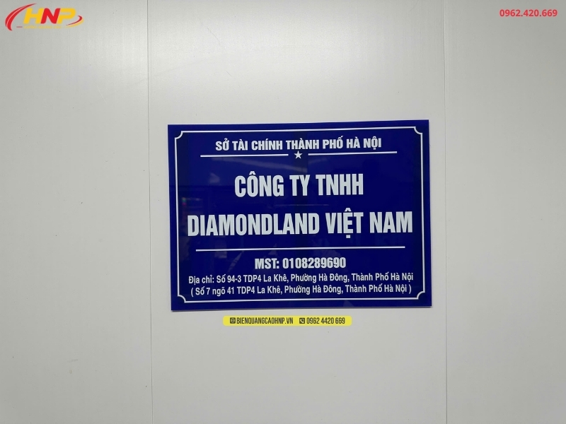 Làm Biển Tên Công Ty Đẹp Giá 120k 11 Làm Biển Tên Công Ty Đẹp Giá 120k