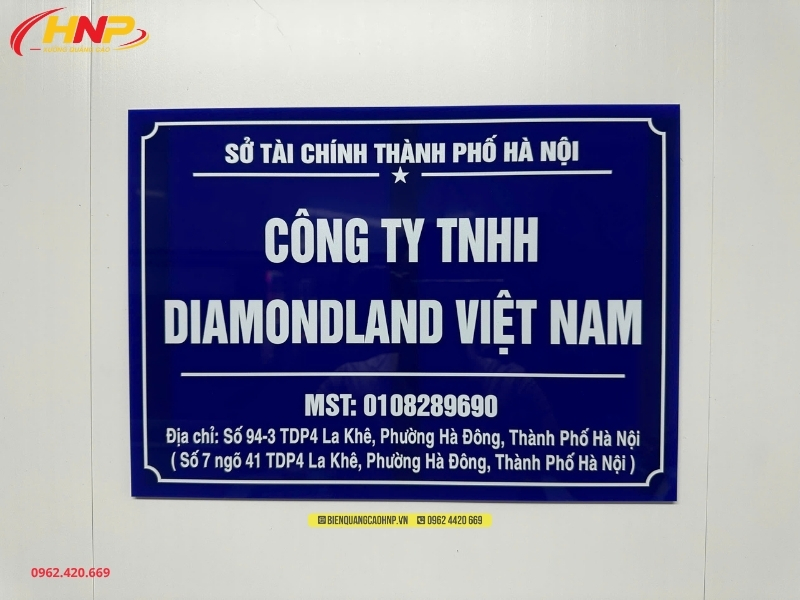 Làm Biển Tên Công Ty Đẹp Giá 120k 12 Làm Biển Tên Công Ty Đẹp Giá 120k