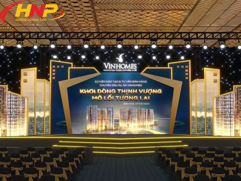 Backdrop Lễ Tân Sang Trọng Đẹp, Tinh Tế Và Tạo Dấu Ấn Thương Hiệu 9 backdrop lễ tân sang trọng