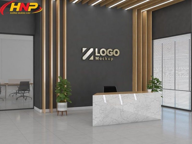Biển Logo Lễ Tân Đẹp: Tạo Dấu Ấn Thương Hiệu Ngay Từ Sảnh Đón Tiếp 9 biển logo lễ tân