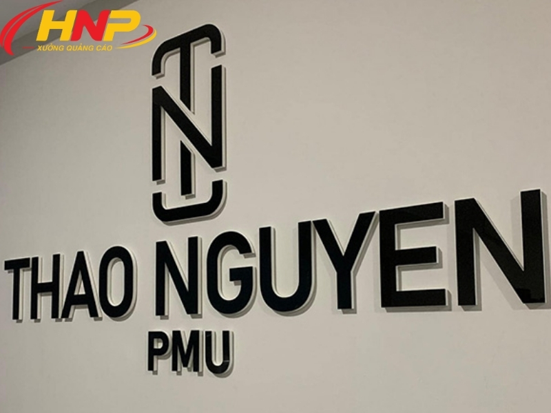 Backdrop Lễ Tân Bằng Mica Đẹp, Hiện Đại Và Chuyên Nghiệp 10 backdrop lễ tân bằng mica