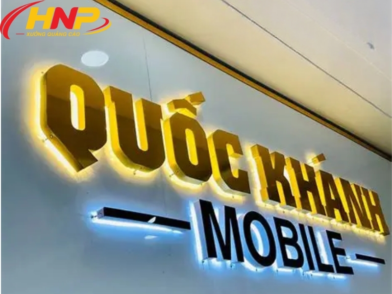 Backdrop Logo Inox Vàng Đẹp, Tinh Tế Và Nổi Bật Cho Văn Phòng Hiện Đại 12 backdrop logo inox vàng