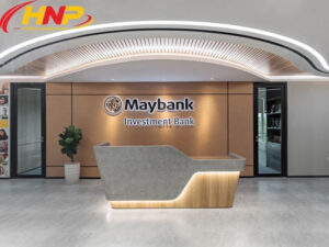 backdrop lễ tân Cầu Giấy