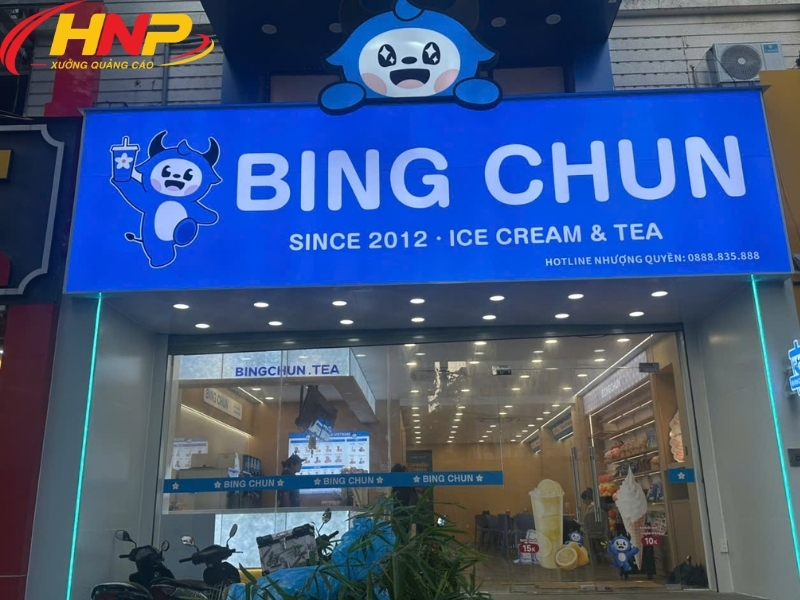 biển hộp đèn bạt 3M