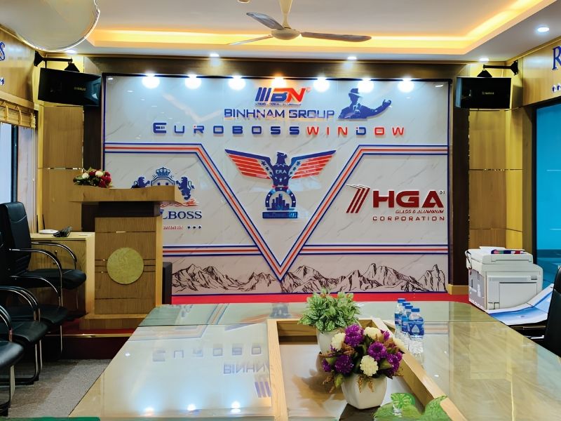 Backdrop Lễ Tân Thanh Xuân Đẹp, Thiết Kế Riêng Cho Từng Không Gian 9 backdrop lễ tân Thanh Xuân