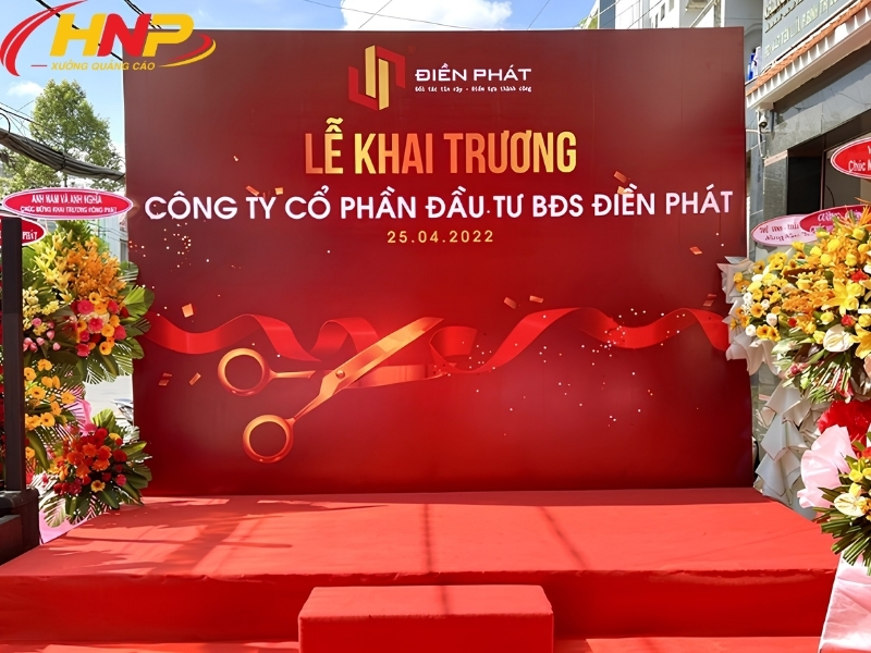 Thi Công Backdrop Lấy Ngay Nhanh Chóng, Đáp Ứng Nhu Cầu Gấp 7 thi công backdrop lấy ngay