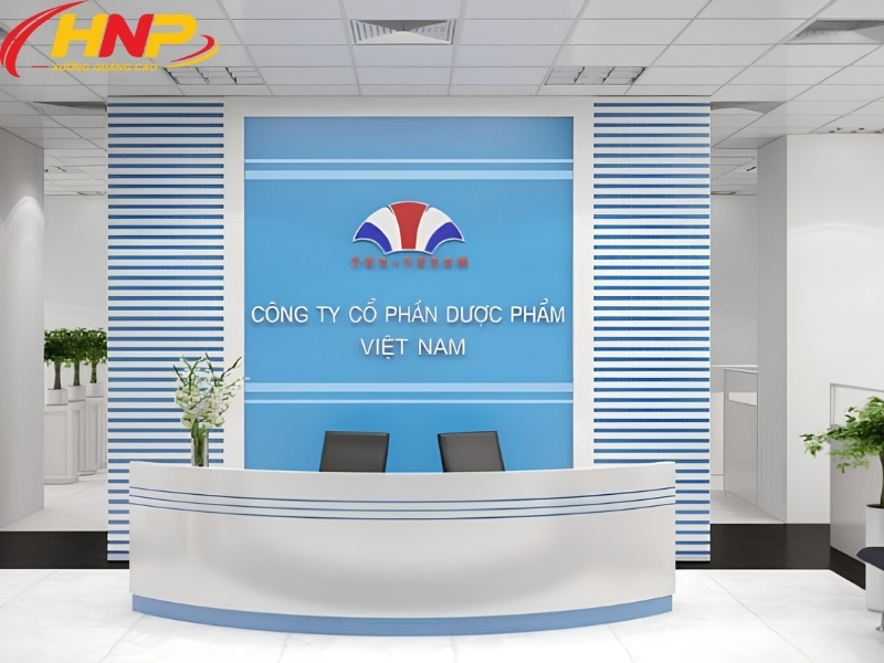 Làm Backdrop Lễ Tân Hà Nội Theo Yêu Cầu, Thiết Kế Đẹp Và Thi Công Tận Nơi 9 làm backdrop lễ tân Hà Nội